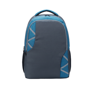 blue college bag